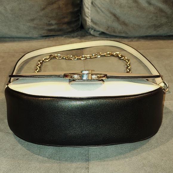 KATE SPADE NEW YORK ROBYN COLORBLOCK LEATHER CROSSBODY / SHOULDER SADDLE BAG EUC - Picture 11 of 15